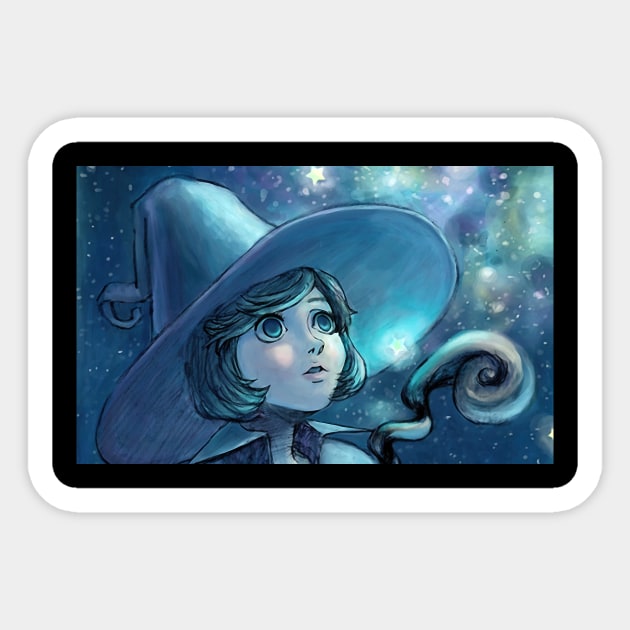 Little Witch Sticker by The Allusionist Podcast